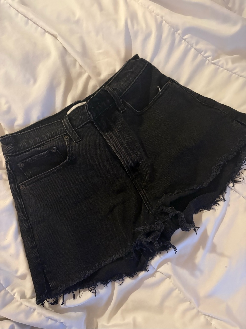 Abercrombie & Fitch curve lovethe mom short high rise